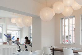 Diningraum offers a refined dining experience with a minimalist design and calming ambiance before matter, architecture & interior design studio Frankfurt am Main